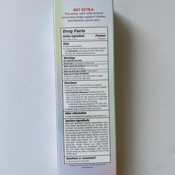 Kinship Self Reflect SPF 32 Probiotic Moisturizing Sunscreen 3.5oz - Picture 9 of 11